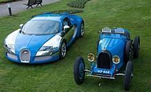 100 Jahre Bugatti beim Concorso dEleganza Villa dEste. Foto: Auto-Reporter/Bugatti